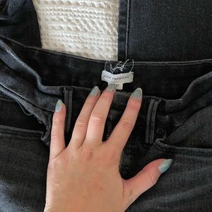 Good American- black jeans